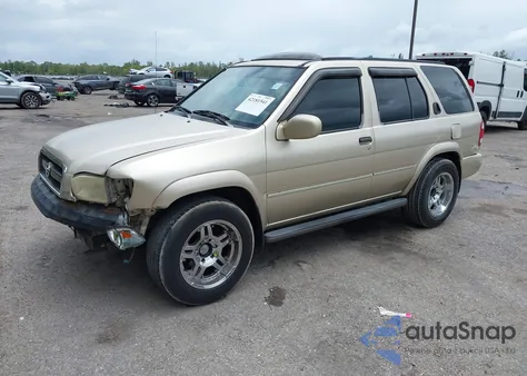 2002 Nissan Pathfinder Le from USA, damaged, VIN JN8DR09X52W660143